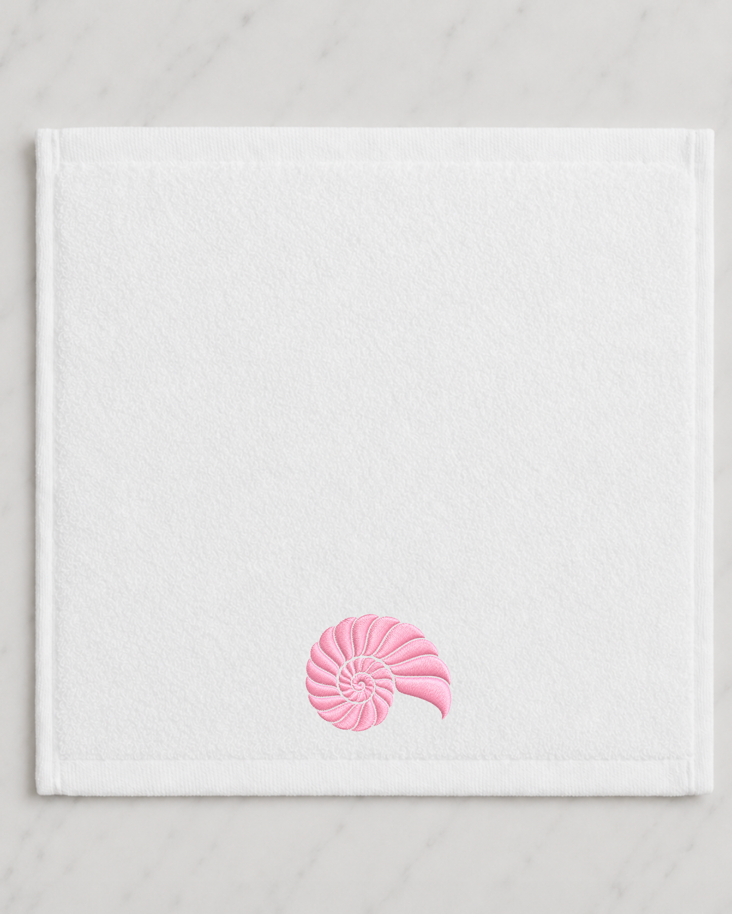 Seashell hand towel