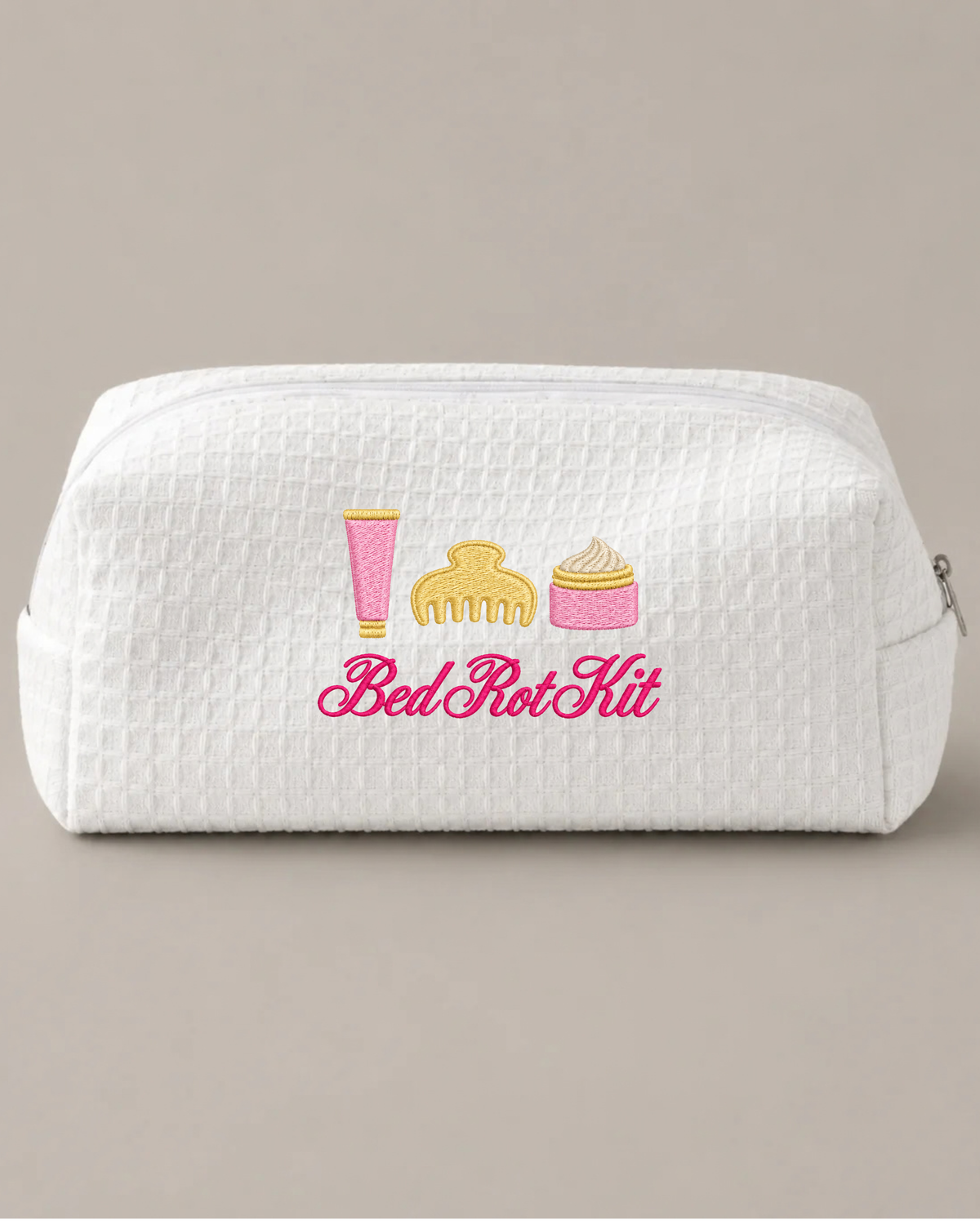 Bed Rot White Pouch
