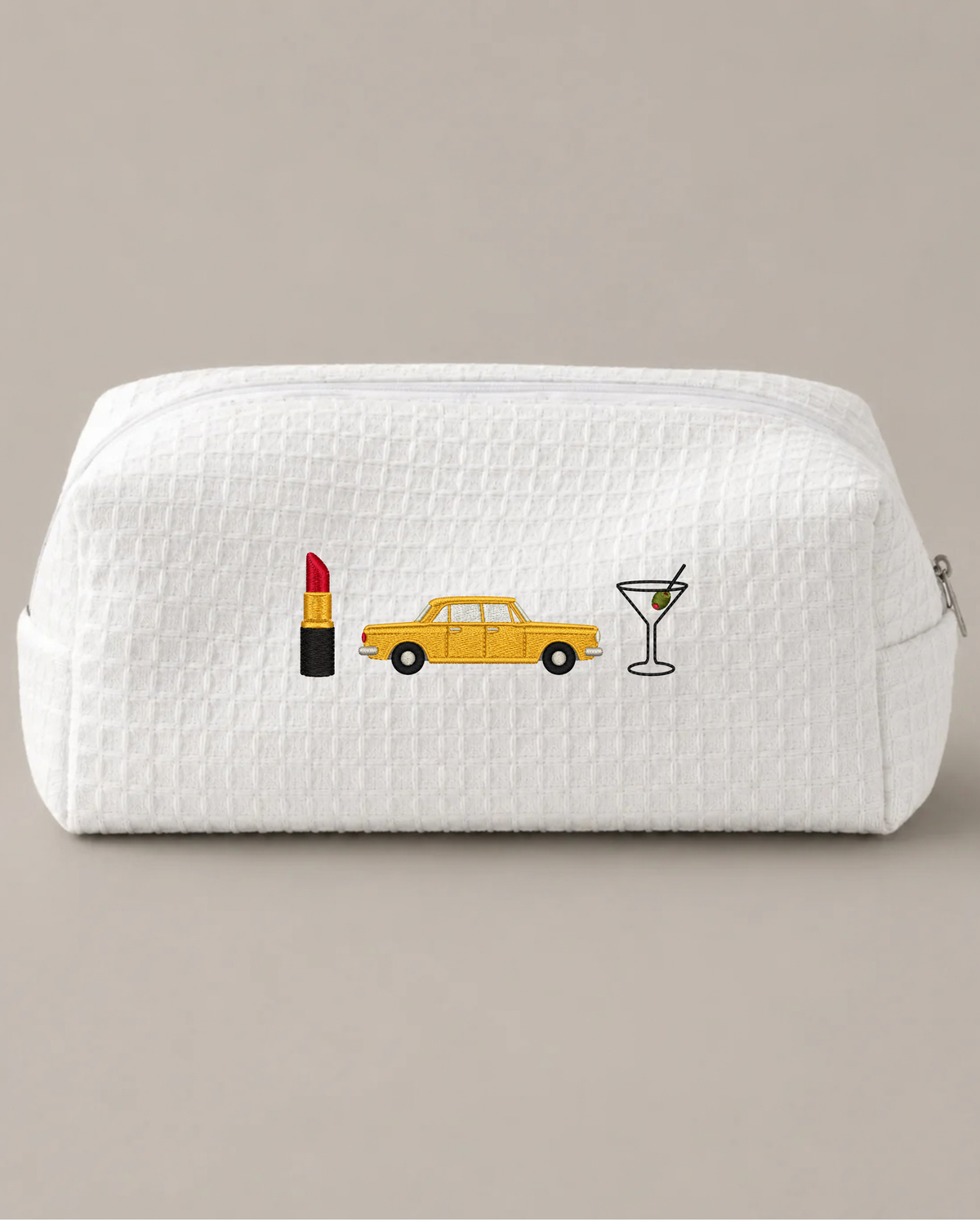 Taxi White Pouch