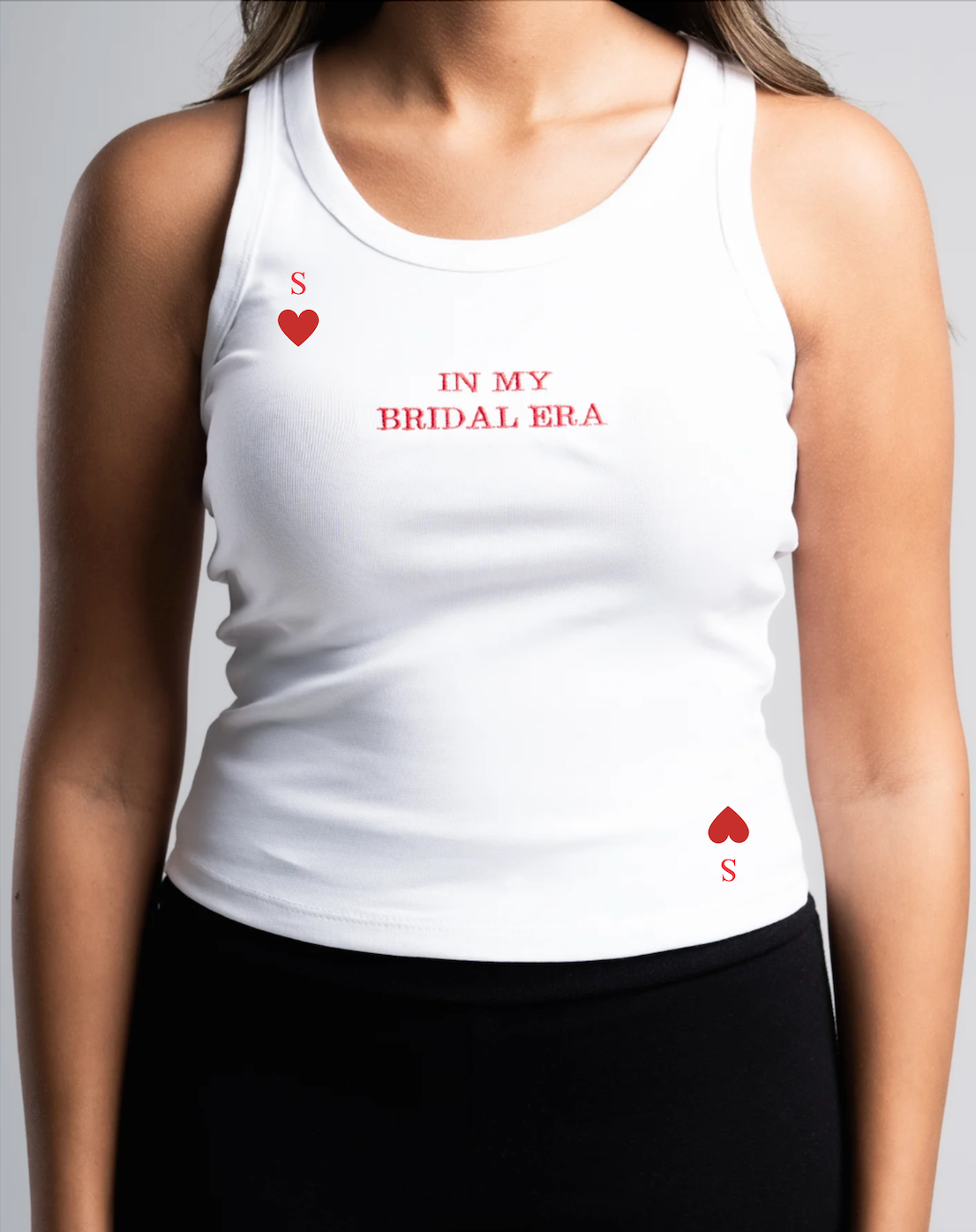 "IN MY BRIDAL ERA" initials top