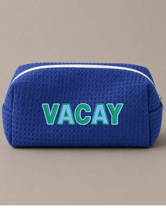 VACAY Blue Pouch