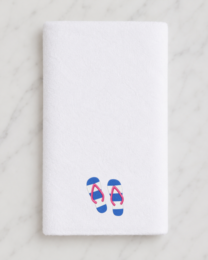 Slippers hand towel
