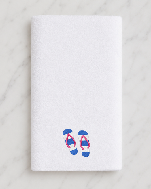 Slippers hand towel