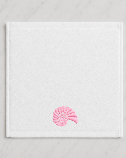 Seashell hand towel