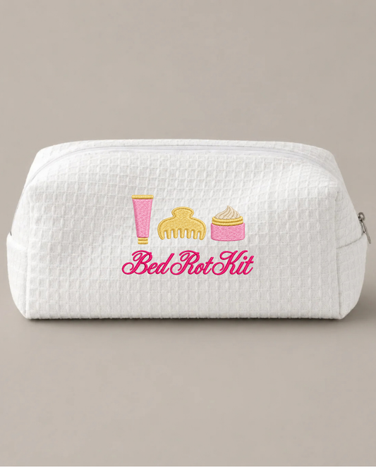 Bed Rot White Pouch