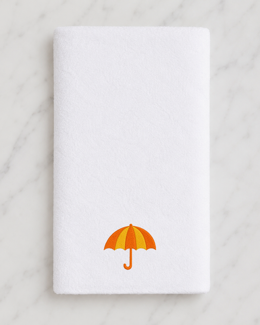 Umbrella hand towel