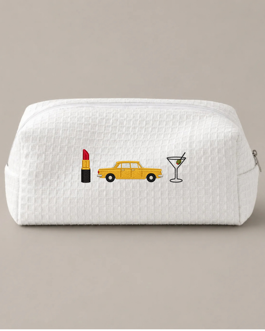 Taxi White Pouch