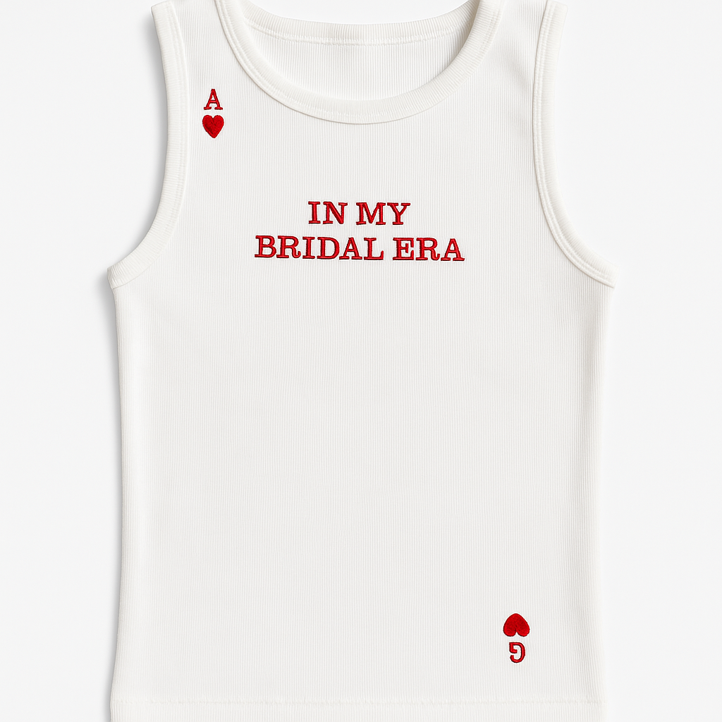 Bridal Era Crew Initials A.G SMALL