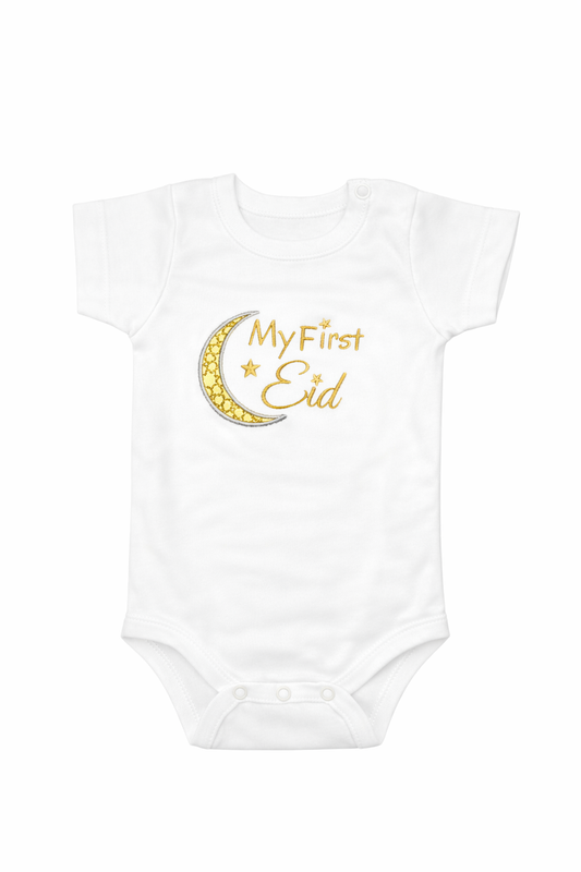 first eid onesie 0-3 months