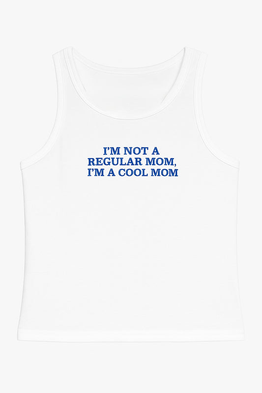 cool mom, blue thread - MEDIUM