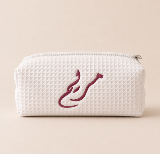 مريم White pouch