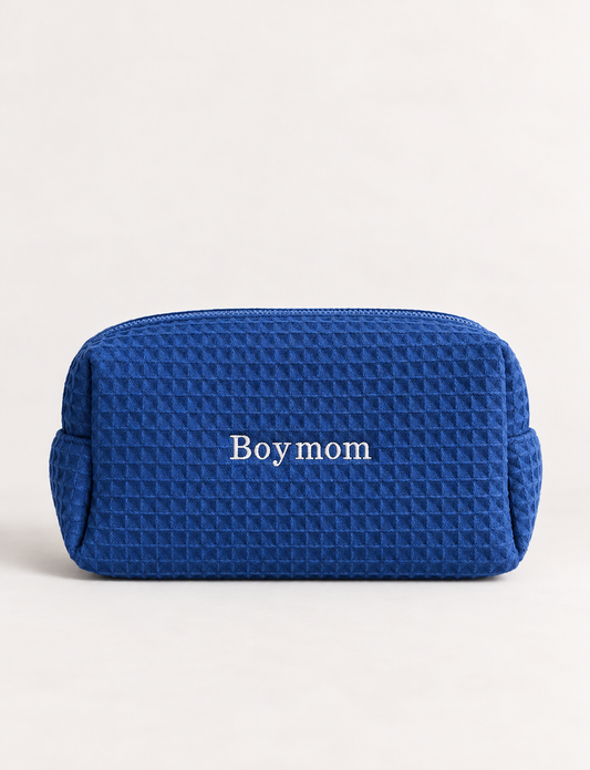 Boy mom Blue pouch