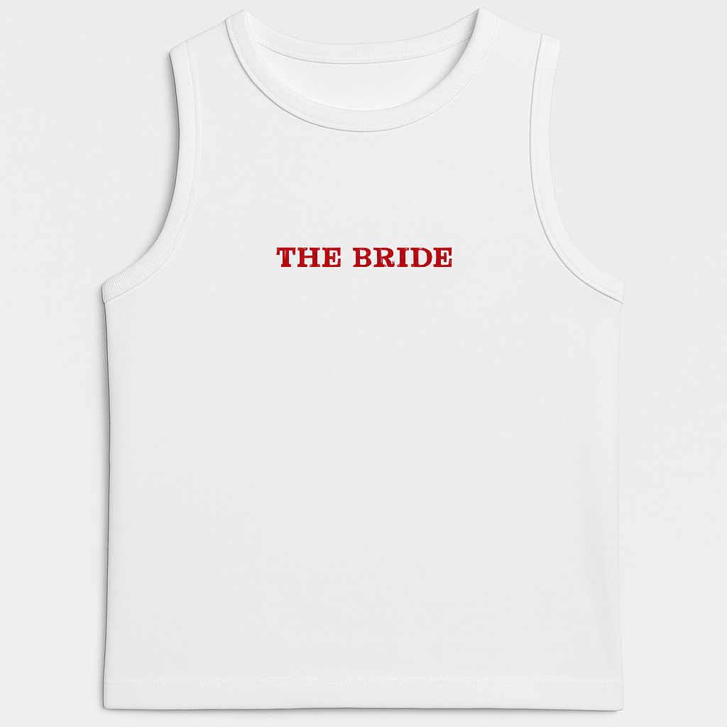 The bride, red thread - crew SMALL