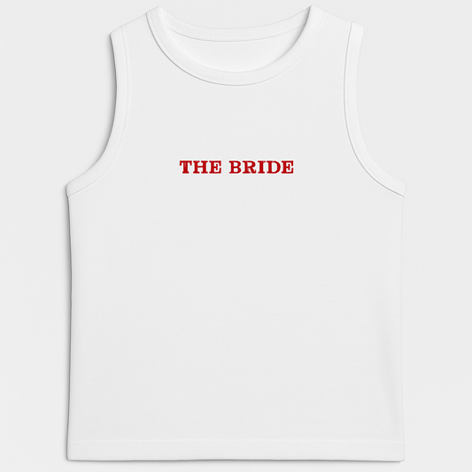The bride, red thread - crew SMALL