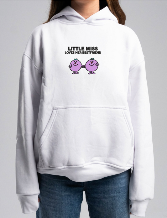 "Little Miss Loves Her Best-Friend" Hoodie