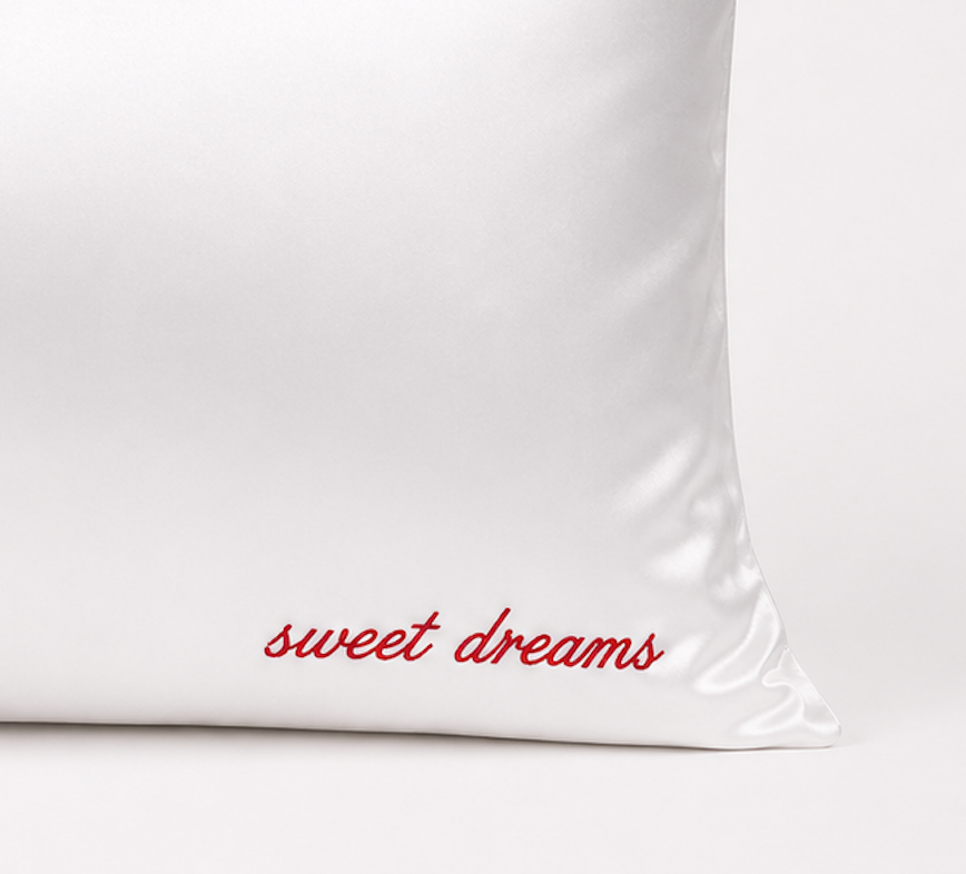 Sweet Dreams White pillowcase 50*80