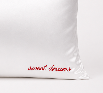 Sweet Dreams White pillowcase 50*80