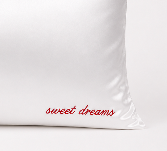 Sweet Dreams White pillowcase 50*80