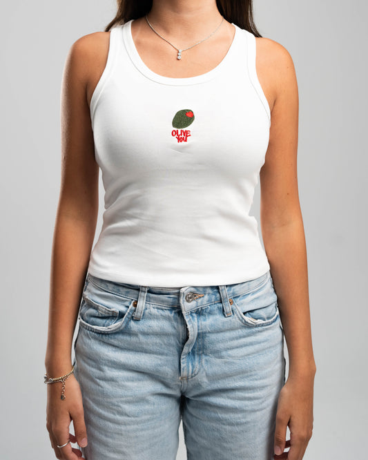 "Olive You" Top