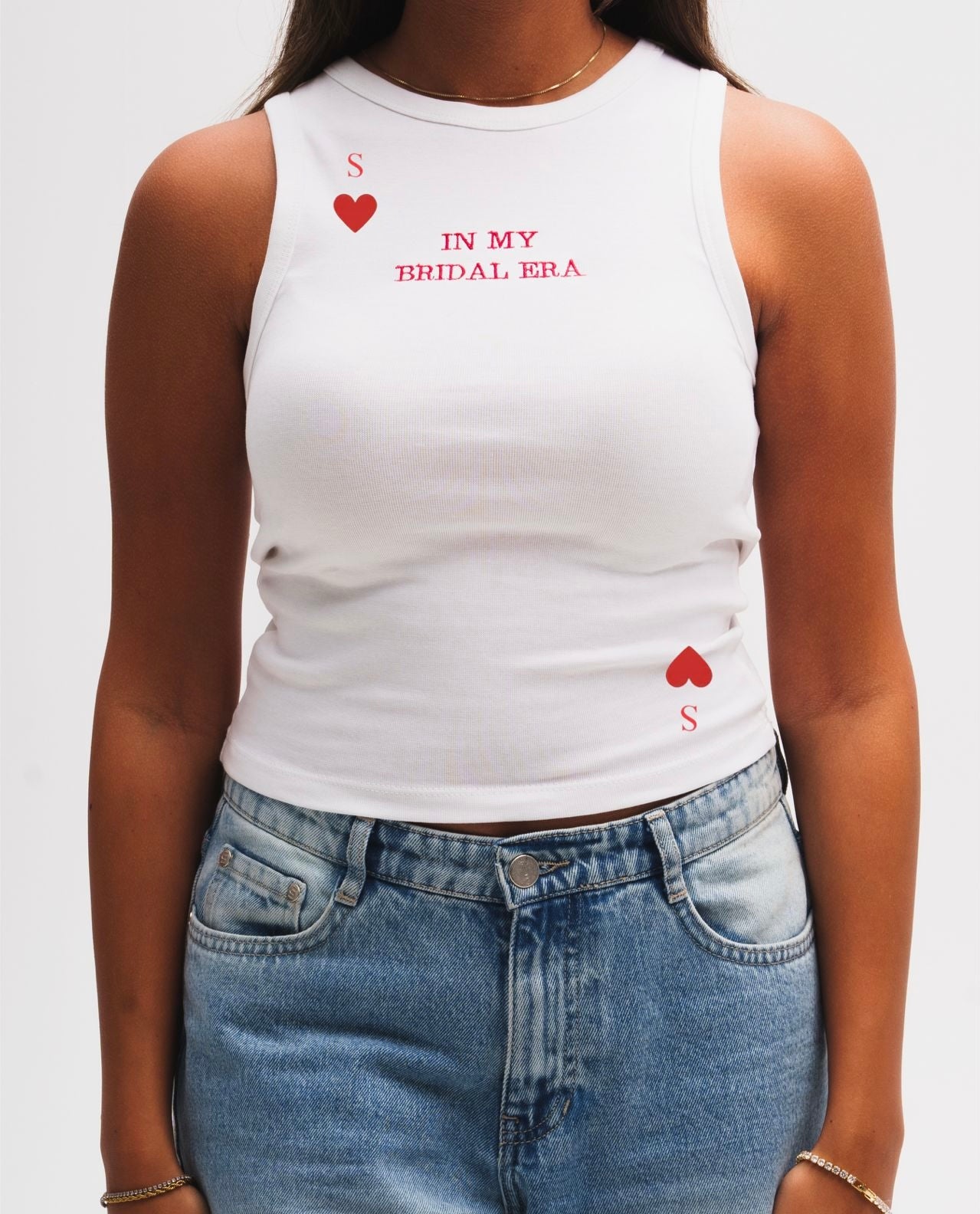 "IN MY BRIDAL ERA" initials top