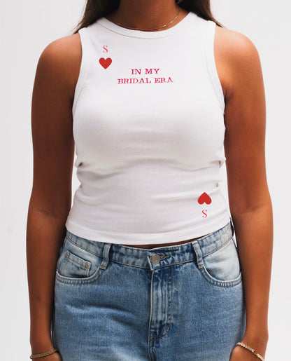 "IN MY BRIDAL ERA" initials top